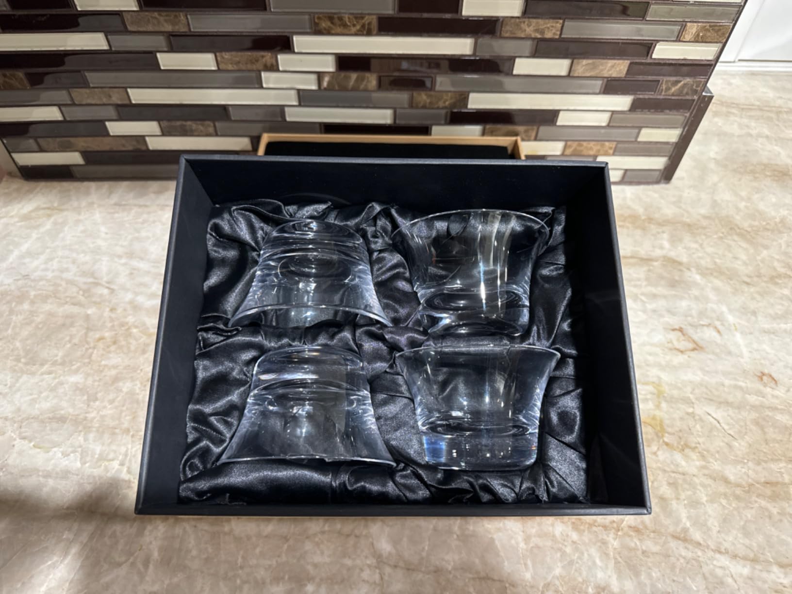 Mezcal and Spirits Sipping Glasses | Tequila Tasting Collection | Set of 4 | 5 oz Crystal Tasting and Drinking Glassware Copitas for Joven, Reposado, Anejo Mezcals | Stemless Liquor Sippers customer photo 1