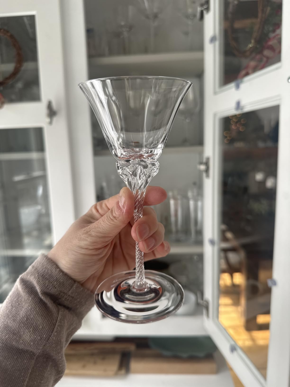 Crystal Sherry, Sweet Port and Dessert Wine Glasses | Set of 4 | 3.7 oz Small Schooner Sippers for Cordials and Liqueur | Long Stem Glassware for Aperitif, Digestive, After Dinner Drinks customer photo 1
