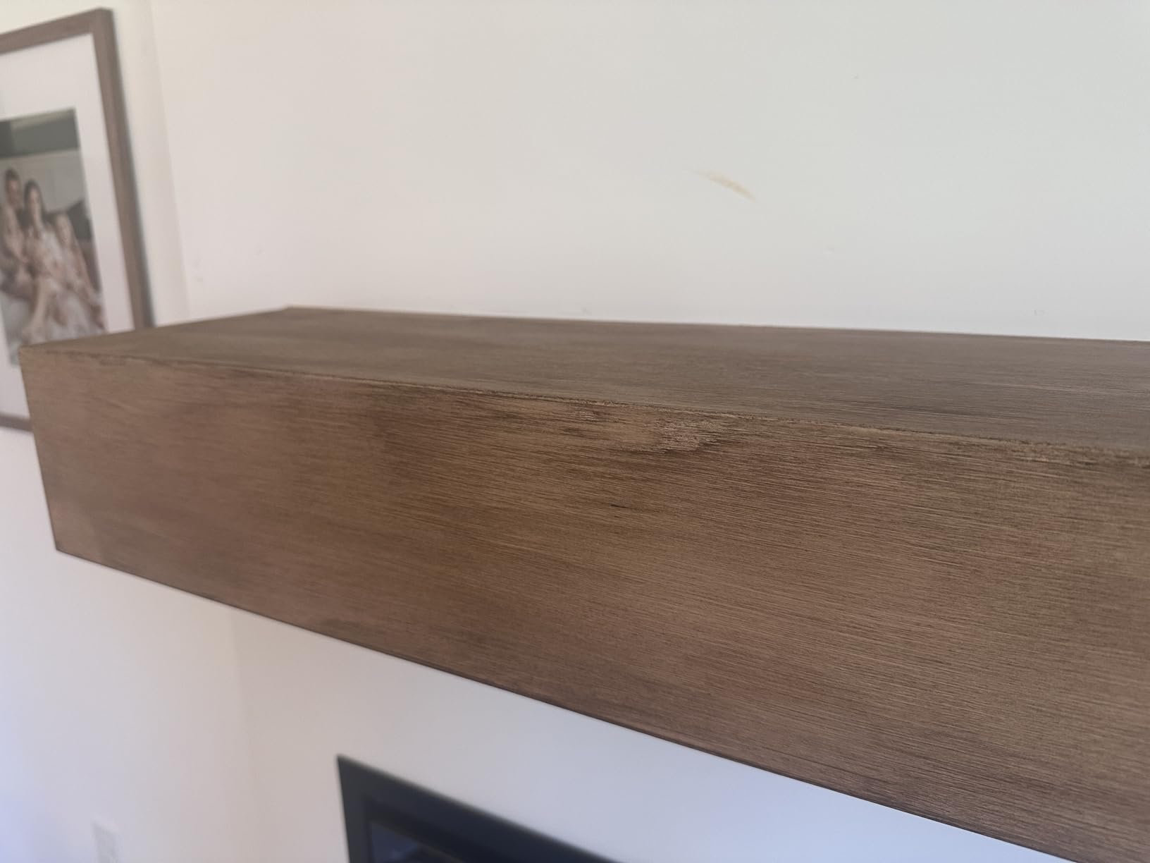 Retique It Wood Finish Countertop Kit - GO Beyond Faux Wood with Paintable Liquid Wood Based Primer and Gel Stain customer photo 2