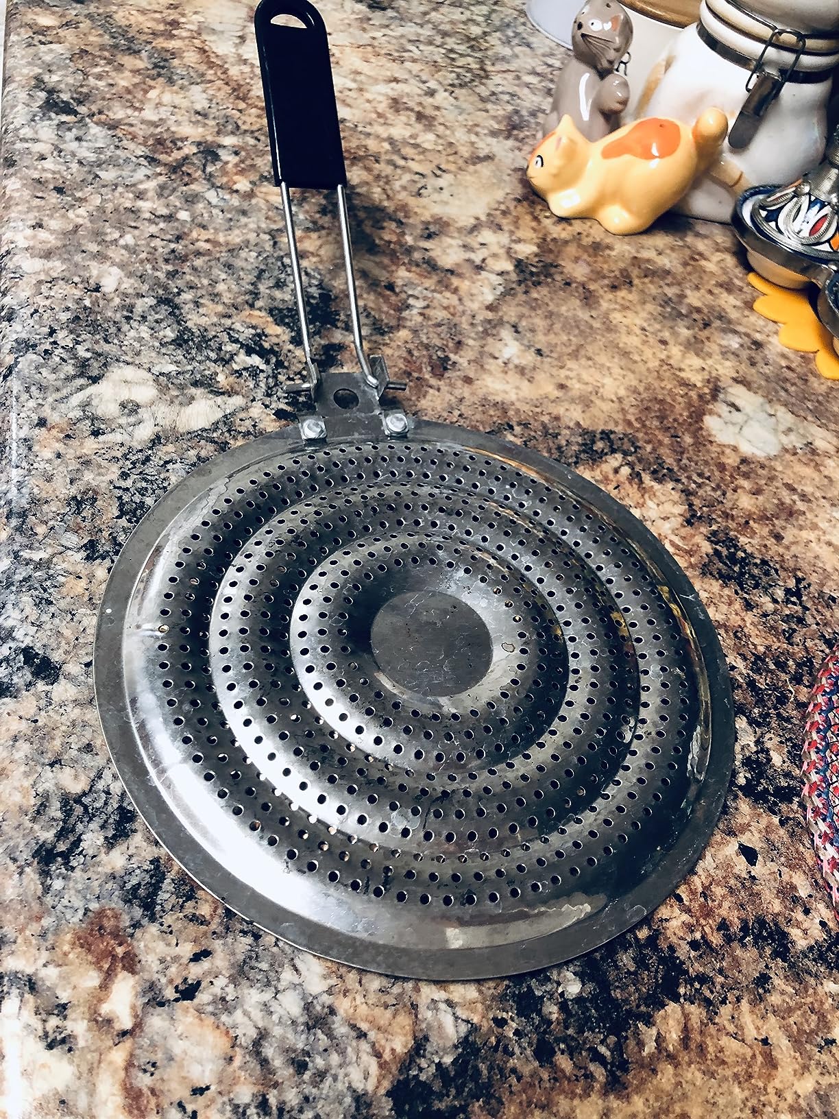 BNYD Heat Diffuser Plate for Gas & Electric Stove - Simmer Ring & Flame Reducer for Even Heat Distribution, Scorch Prevention & Slow Cooking customer photo 2