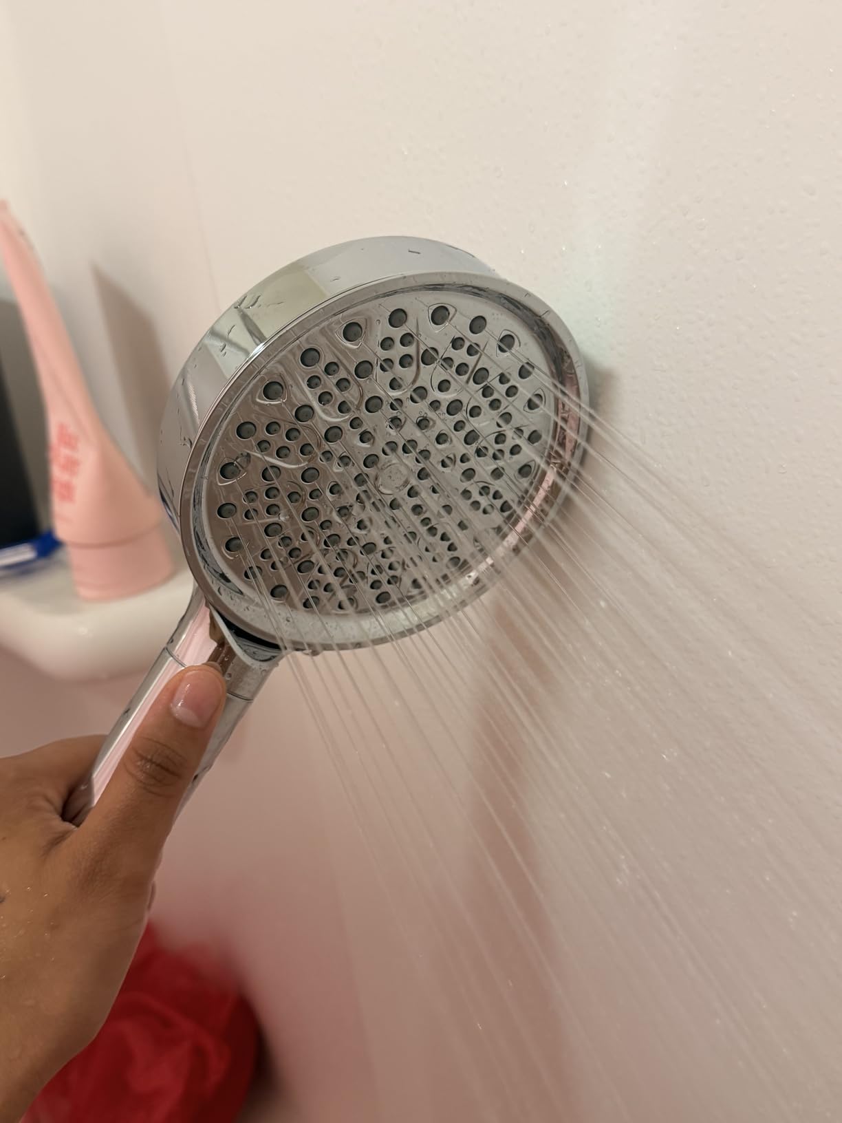 Cobbe Filtered Shower Head with Handheld, High Pressure 6 Spray Mode Showerhead with Filters, Water Softener Filters Beads for Hard Water - Remove Chlorine - Reduces Dry Itchy Skin, Chrome customer photo 1