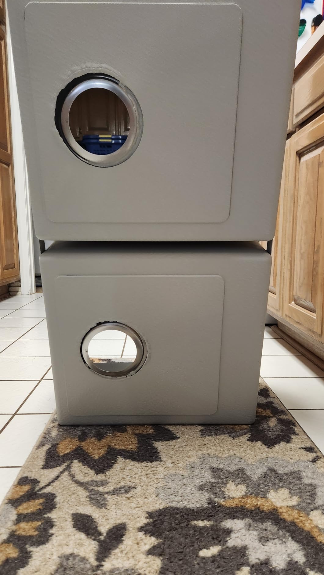 LQS Black Kitchen Sink, Black Double Bowl Kitchen Sink For Lots of Pots and Pans, 33x22 Drop In Stainless Steel Kitchens Sinks with Sink Strainers and Accessories customer photo 2