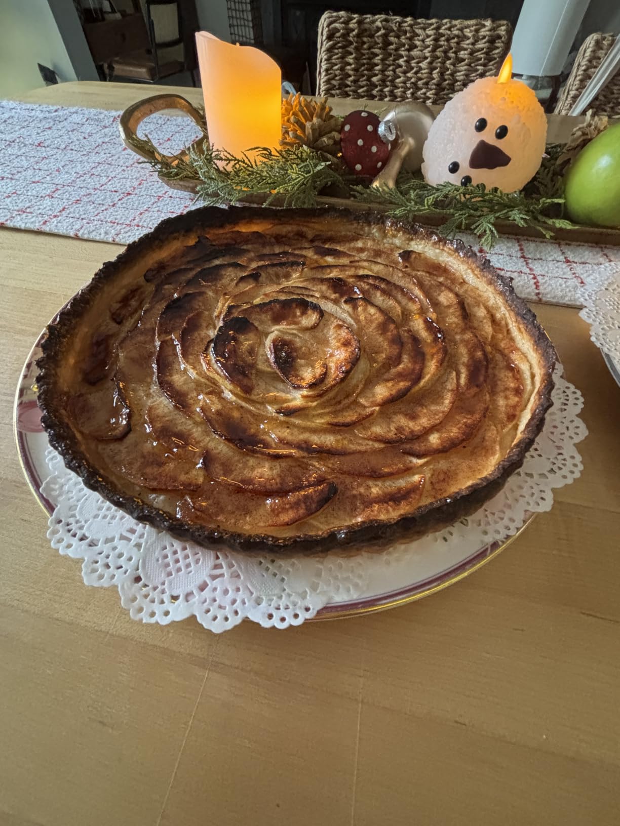 Tart Pan 9 Inch Removable Bottom- Carbon Steel Quiche Pan, Rust & Temperature Resistant Quiche Baking dish 550-600 F- Non-Stick, Sturdy & Dishwasher Safe customer photo 2