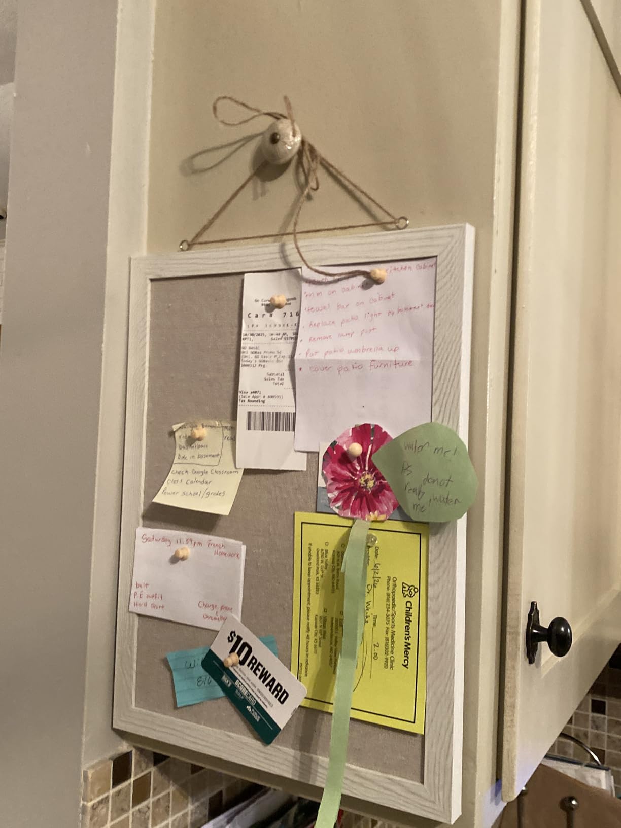 DOLLAR BOSS Bulletin Boards with Linen 1-Pack 16