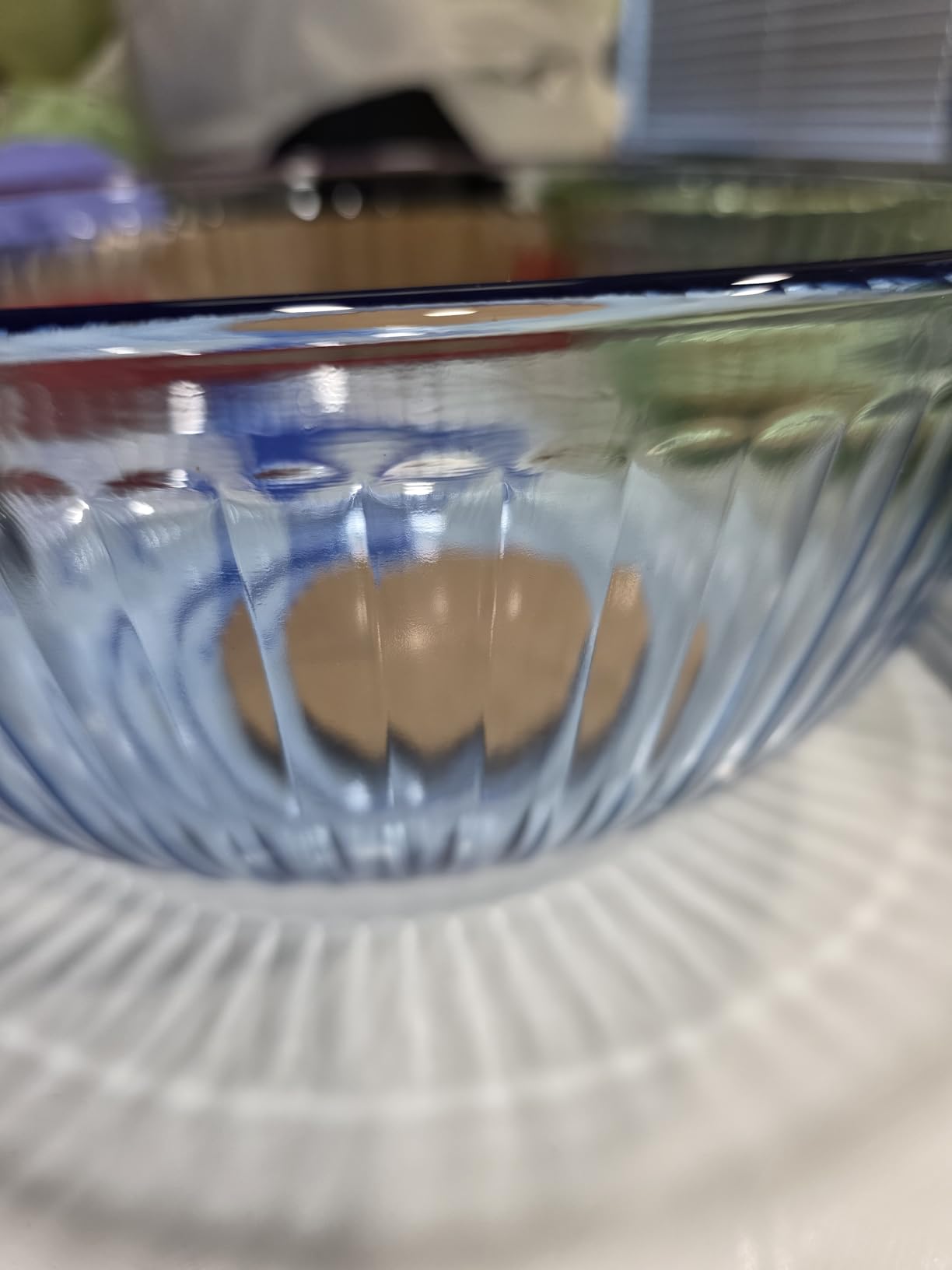 Pyrex Colors Tinted (3-Pack, Full Set) Sculpted Tinted Glass Mixing Bowls With Plastic Lids, Nesting Space Saving Set of Bowls For Prepping and Baking customer photo 1