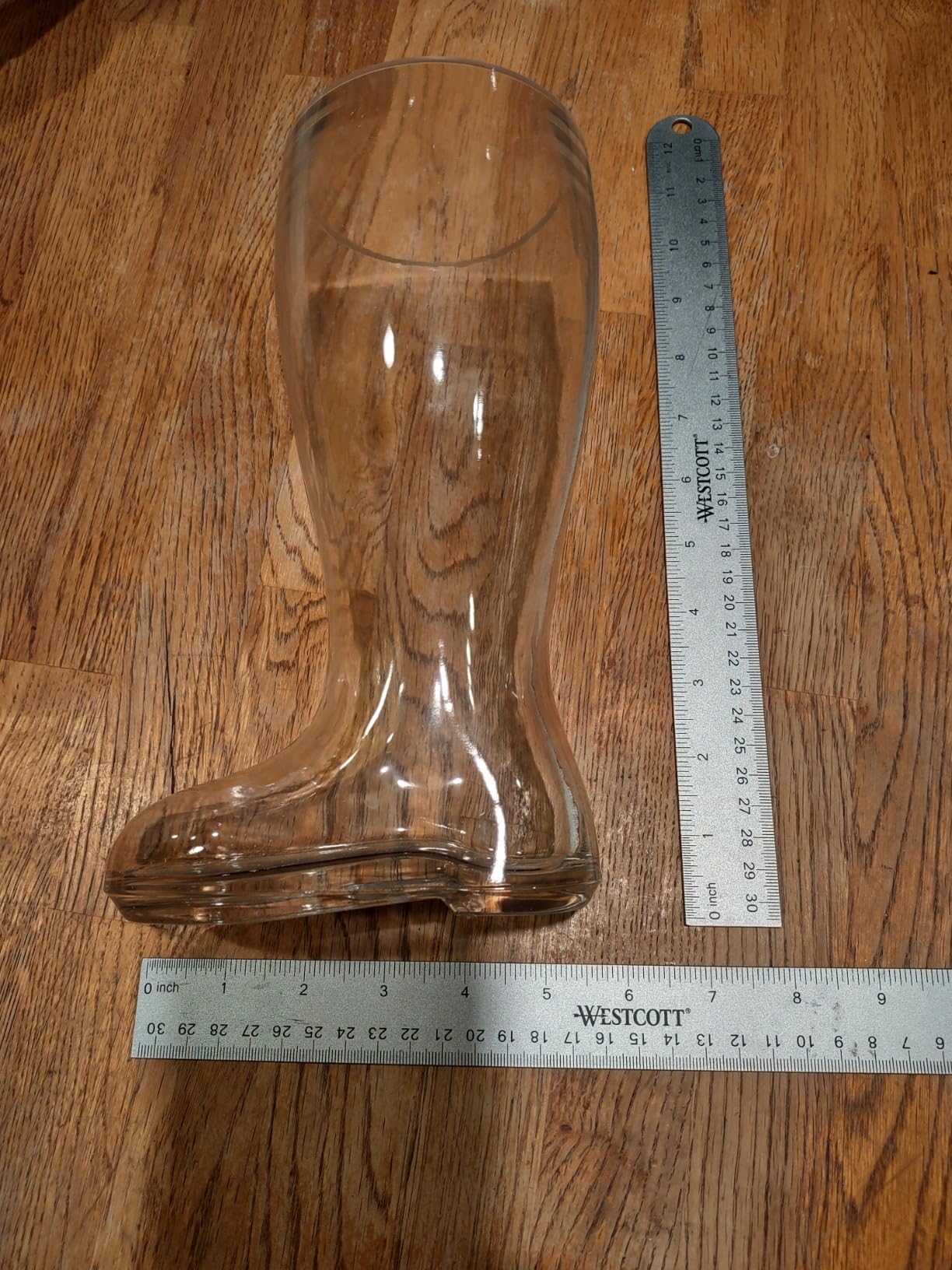 BAVARIA TRACHTEN Das Boot 1L Beer Glass, Authentic German Beer Boot Mug - Spaten Cowboy Style - Giant 1 Liter Drinking Glass for Oktoberfest, Bars & Parties customer photo 1