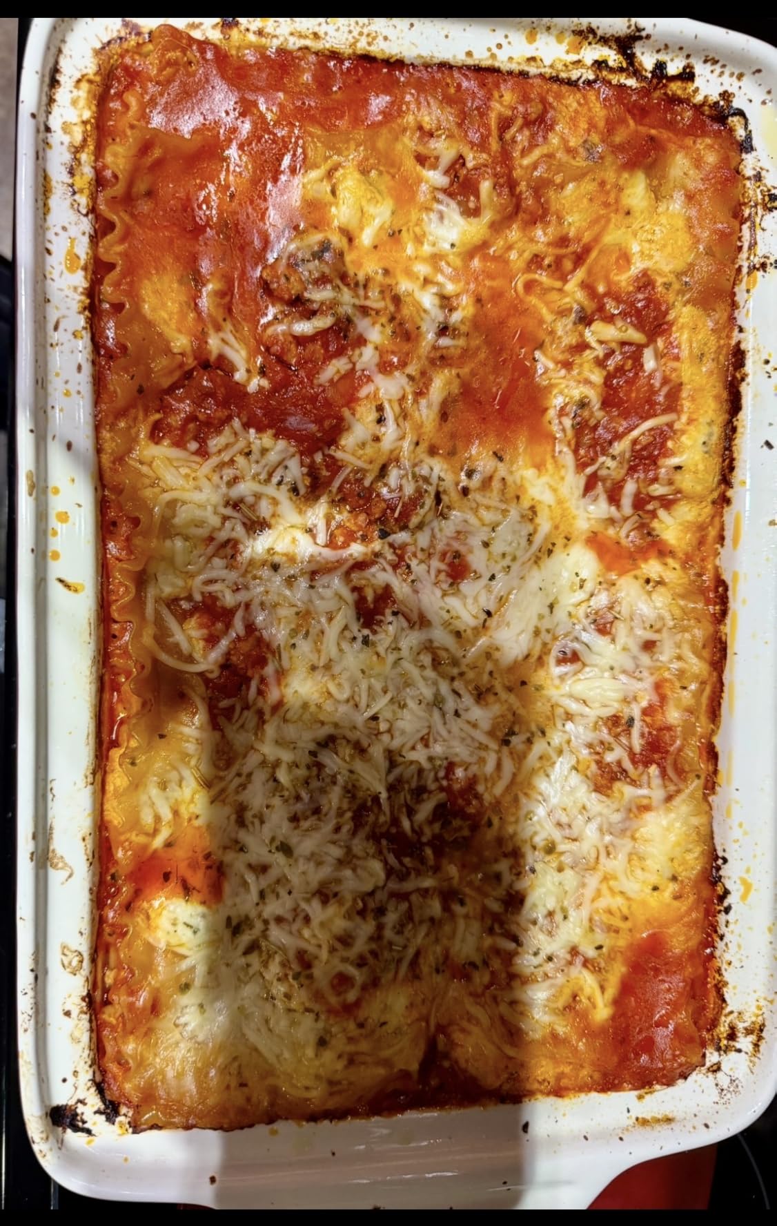 LOVECASA 4.5 Quart Ceramic Casserole Dish with Lid, 9x13 Baking Dish for Oven, Lasagna Pan Deep with Handles customer photo 1