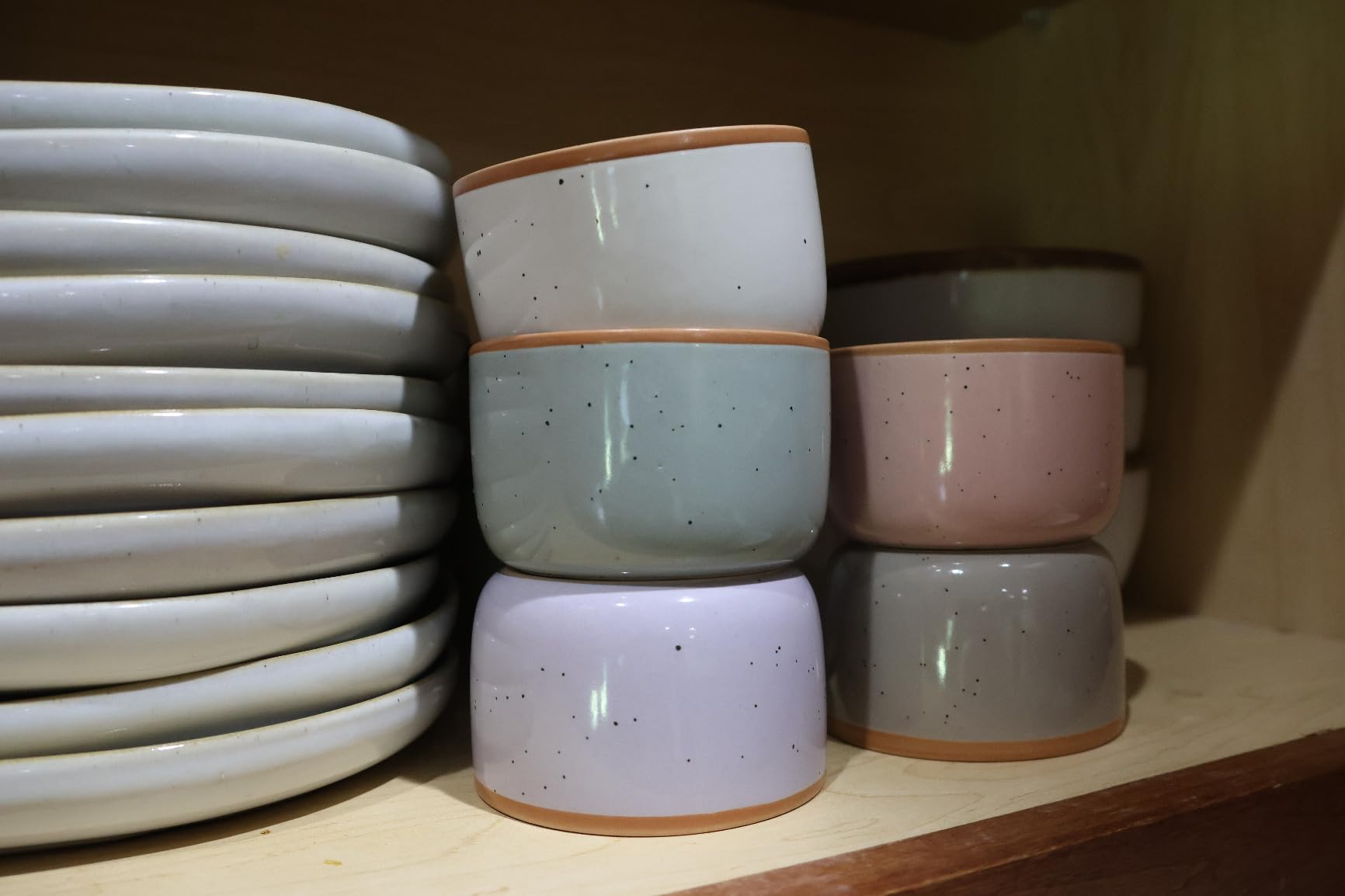 Morandi Color Ramekins Set of 6, 6 oz Creme Brulee Ramekin Oven Safe, Porcelain Ramekin Bowls, Mini Cheesecake Pans, Small Baking Dish, Dipping Sauce Bowls, Ramekins for Baking Souffle, Ice Cream customer photo 2