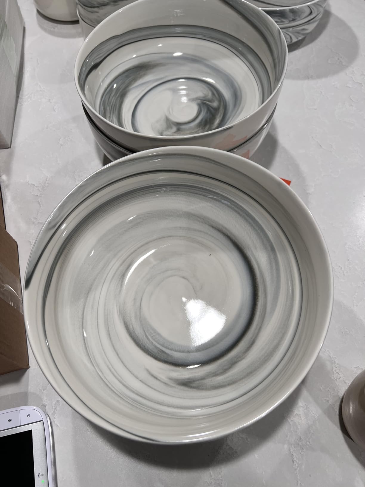 MALACASA Serving Bowls, 114 OZ (10