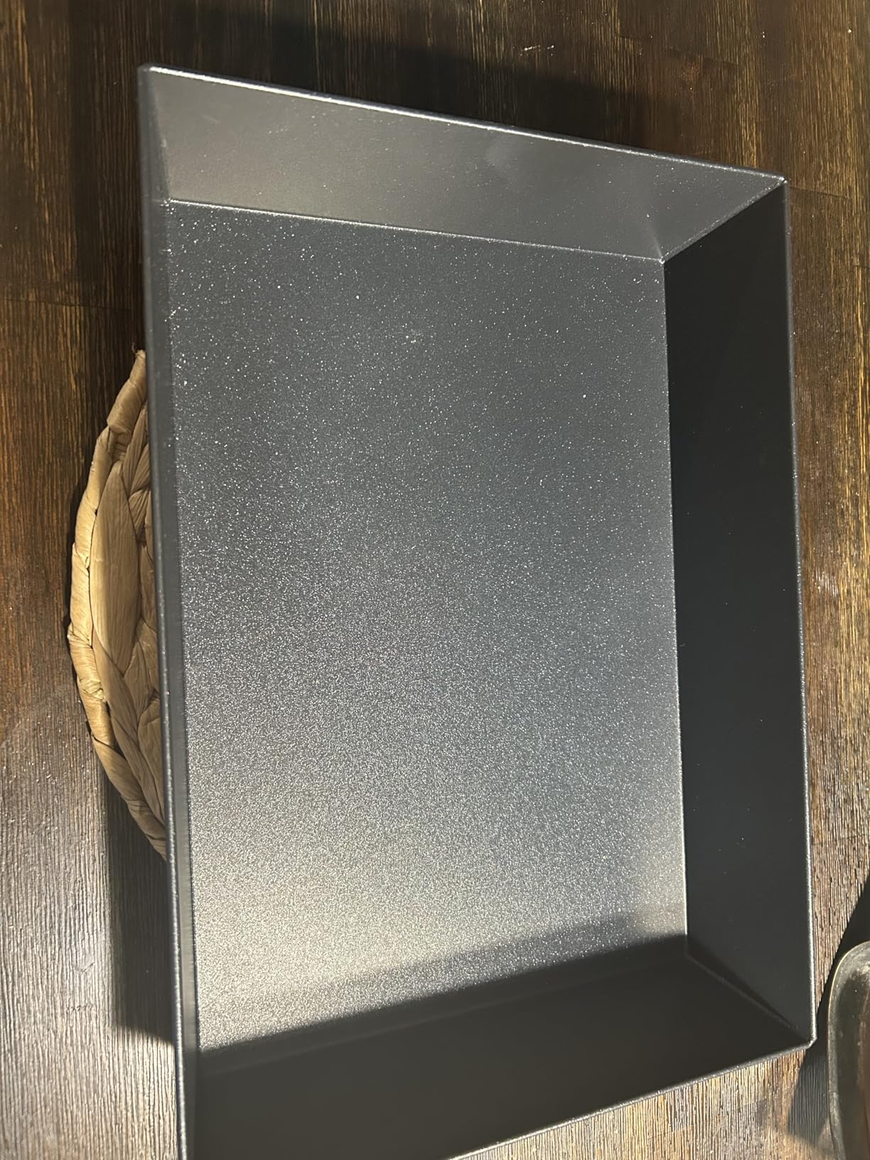 Detroit Style Pizza Pan 10x14x2.5 (Non-Stick, BPA & PFOA Free) Heat-Resistant Up to 800°F, Pre-Seasoned Authentic Hard Anodized Detroit Deep Dish Pizza Pan customer photo 1