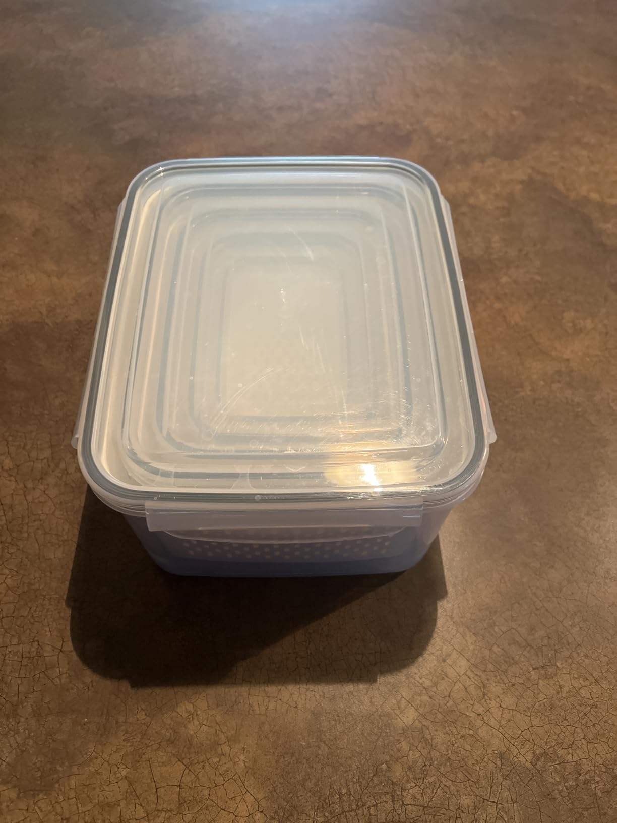 5-Pack Fruit Storage Containers for Fridge with Removable Colanders, 4 in 1 Produce Storage Containers with Lids customer photo 2