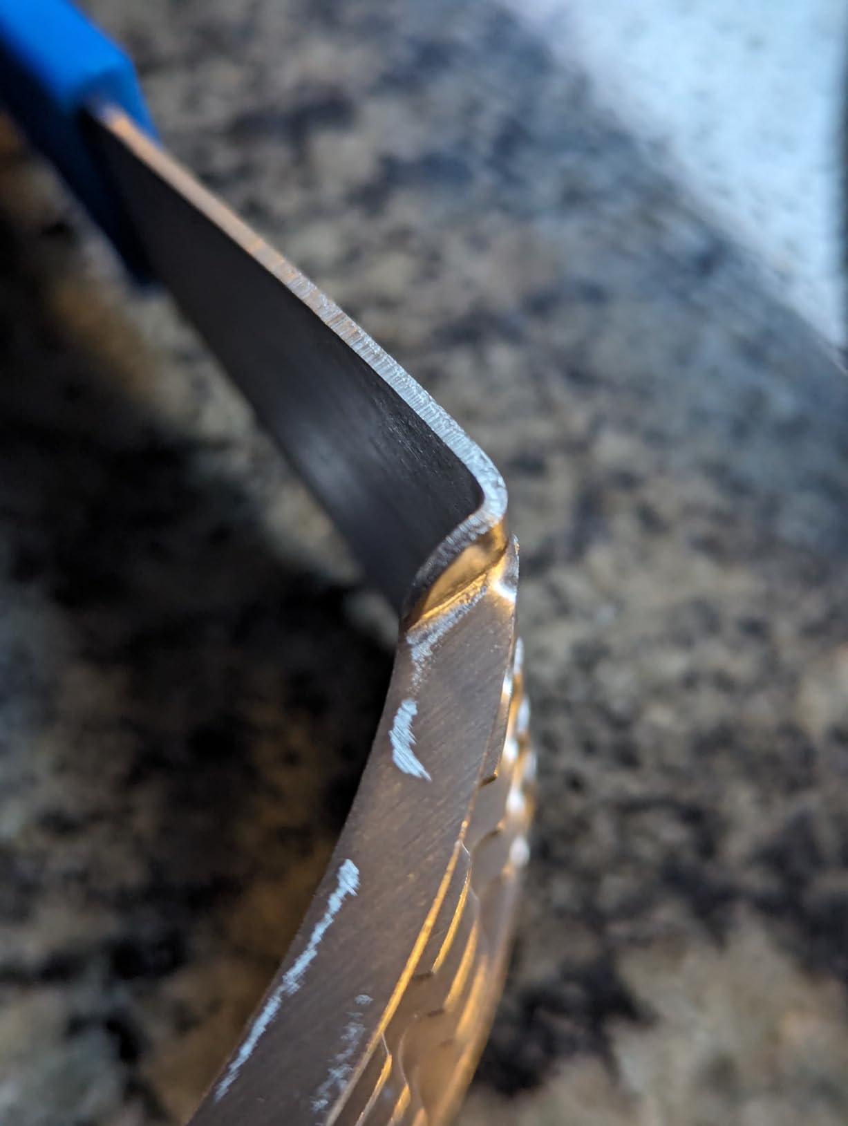 Pastry Cutter Tool - Heavy Duty Stainless Steel Pastry Blender, Comfortable Handle, Dishwasher Safe, Perfect Flaky Pie Crust & Biscuits - Blue customer photo 2