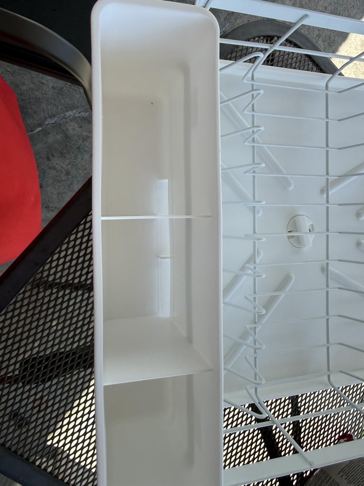 SNTD Dish Drying Rack for Kitchen Counter - Large Dish Rack with Drainboard, Rustproof Dish Drainer with Utensil Holder for Sink, Black customer photo 2