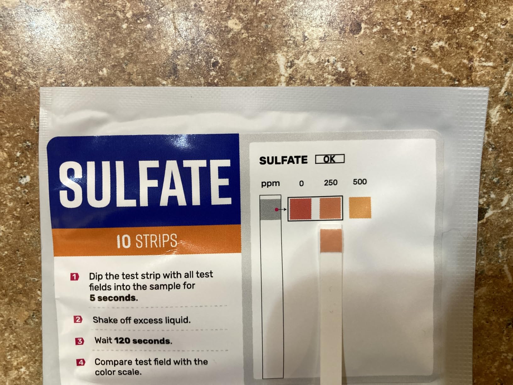 All-New 20 in 1 Drinking Water Testing Kit 120 Strips, Home Tap and Well Water Test Kit for Hardness, Lead, Iron, Copper, Chlorine, Fluoride customer photo 2