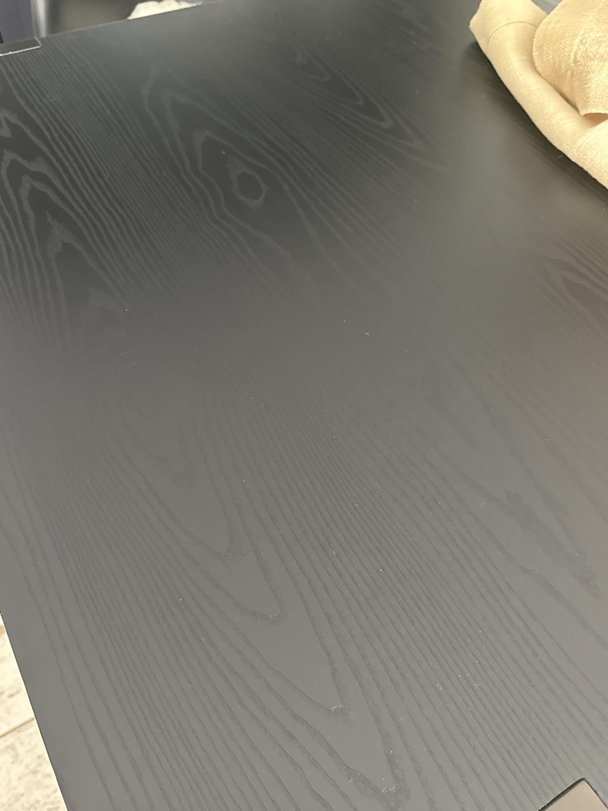 Livelynine 36 X 197 Inch Large Black Wood Contact Paper for Countertops Waterproof Kitchen Counter Top Cover Wood Grain Wallpaper Peel and Stick Vinyl Self Adhesive Countertop Covering Laminate Wrap customer photo 1