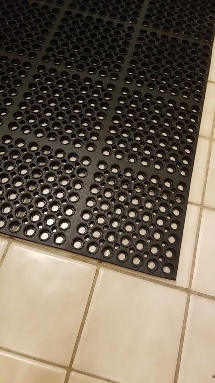 UNIMAT Commercial Restaurant Anti-Fatigue Mat - Wet & Dry Lite with Non-Slip Backing, Ideal for Industrial Use - 39 x 58.5 x 0.5