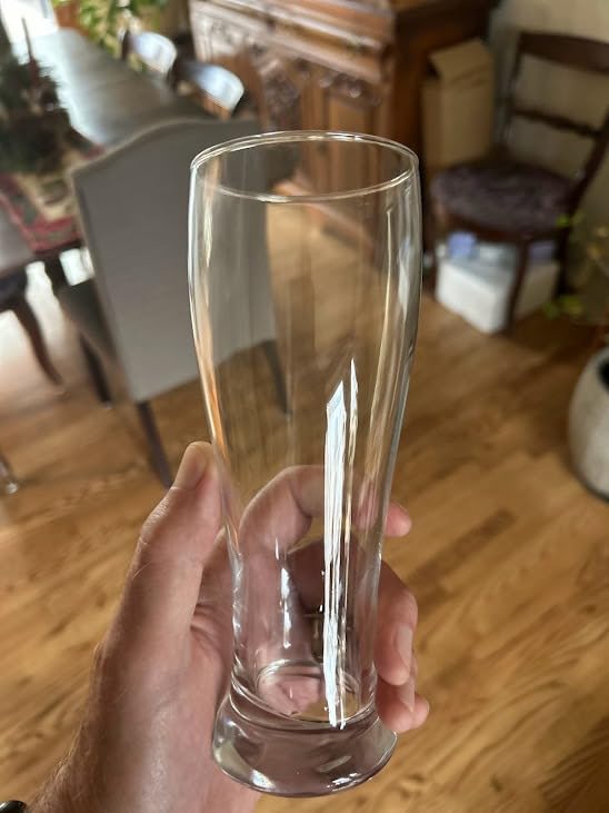PARACITY Beer Glasses 14 oz, Pint Glasses Set of 4, Pilsner Wheat Beer Glasses, Glasses Drinking Set, Glassware Gift for Men customer photo 2
