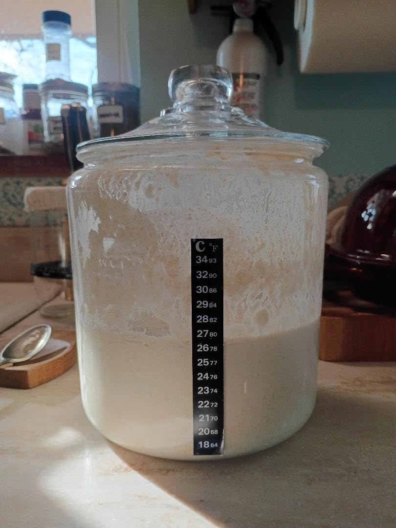 Anchor Hocking Heritage Hill Glass Jar with Lid, 2 Gallon Capacity, with 2 Chalkboard Labels and Chalk customer photo 1
