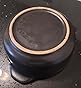 Korean Stone Pot, Ceramic Sizzling Hot Pot for Bibimbap Korean Stone Bowl with Lid and Trivet 40 oz Clay Pot for Cooking, Korean Cooking Pot, 1200ml, Black, for 1-2 people customer photo 1