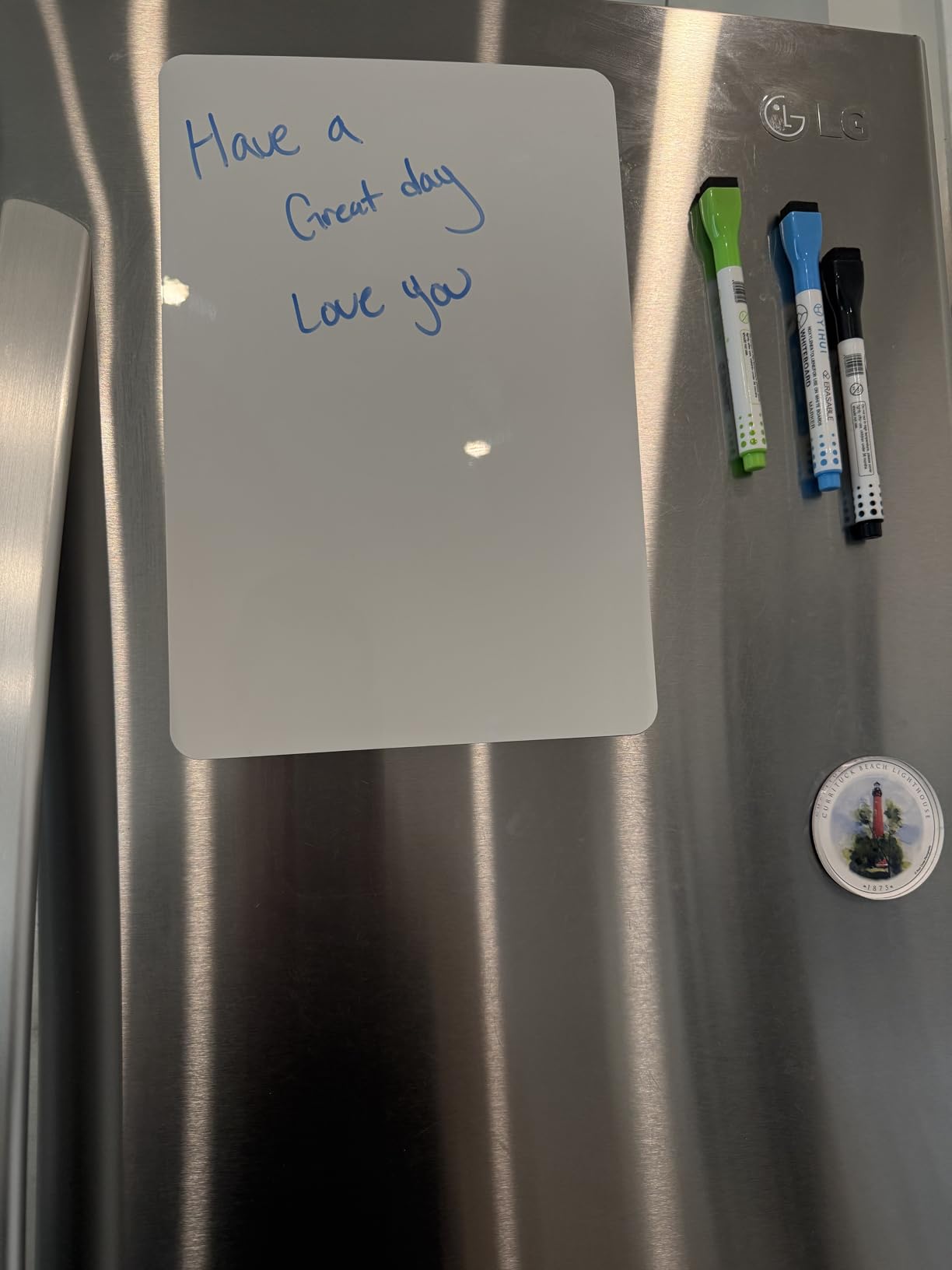 4 PACK Magnetic Dry Erase Board Sheet for Fridge, 12