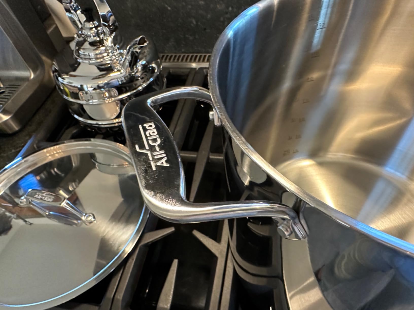 All-Clad Simply Strain Stainless Steel Stockpot, Multipot With Insert & Lid, 16 Quart Induction Oven Broiler Safe 600F customer photo 2