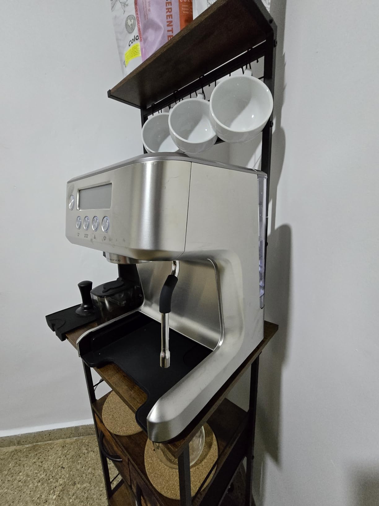 CASABREWS Ultra Espresso Machine with LCD Display, Espresso Maker with Powerful Milk Frother customer photo 1