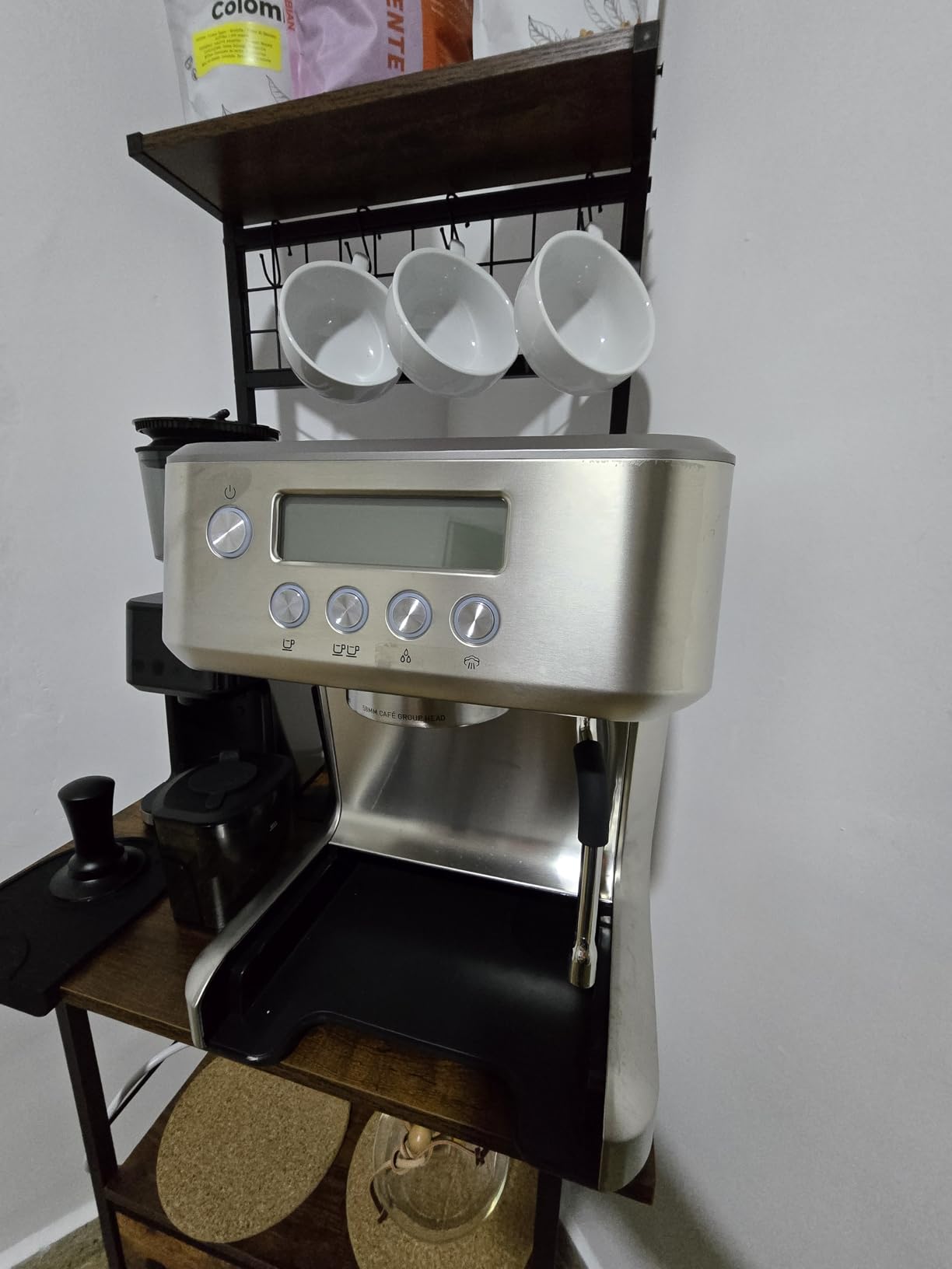 CASABREWS Ultra Espresso Machine with LCD Display, Espresso Maker with Powerful Milk Frother customer photo 2