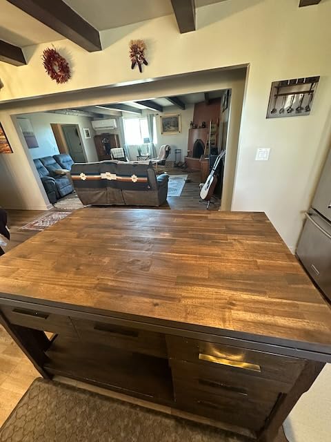 Walnut Butcher Block Countertop 36 x 25 x 1.5 Inches - Solid Wood Table Top for Desk Top, Dining Table, Workbench Top customer photo 2