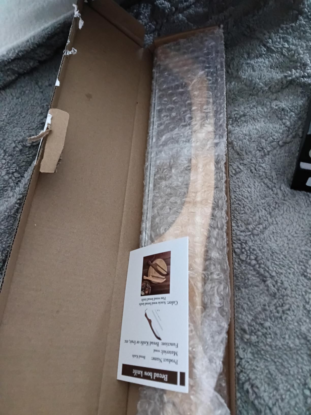 Bread Knife for Homemade Bread sourdough, Sourdough bread knife, Bread slicer for Homemade Bread, Baguettes and More Cuts Thin, Bow Design Easy to Cutting Even Slices customer photo 2