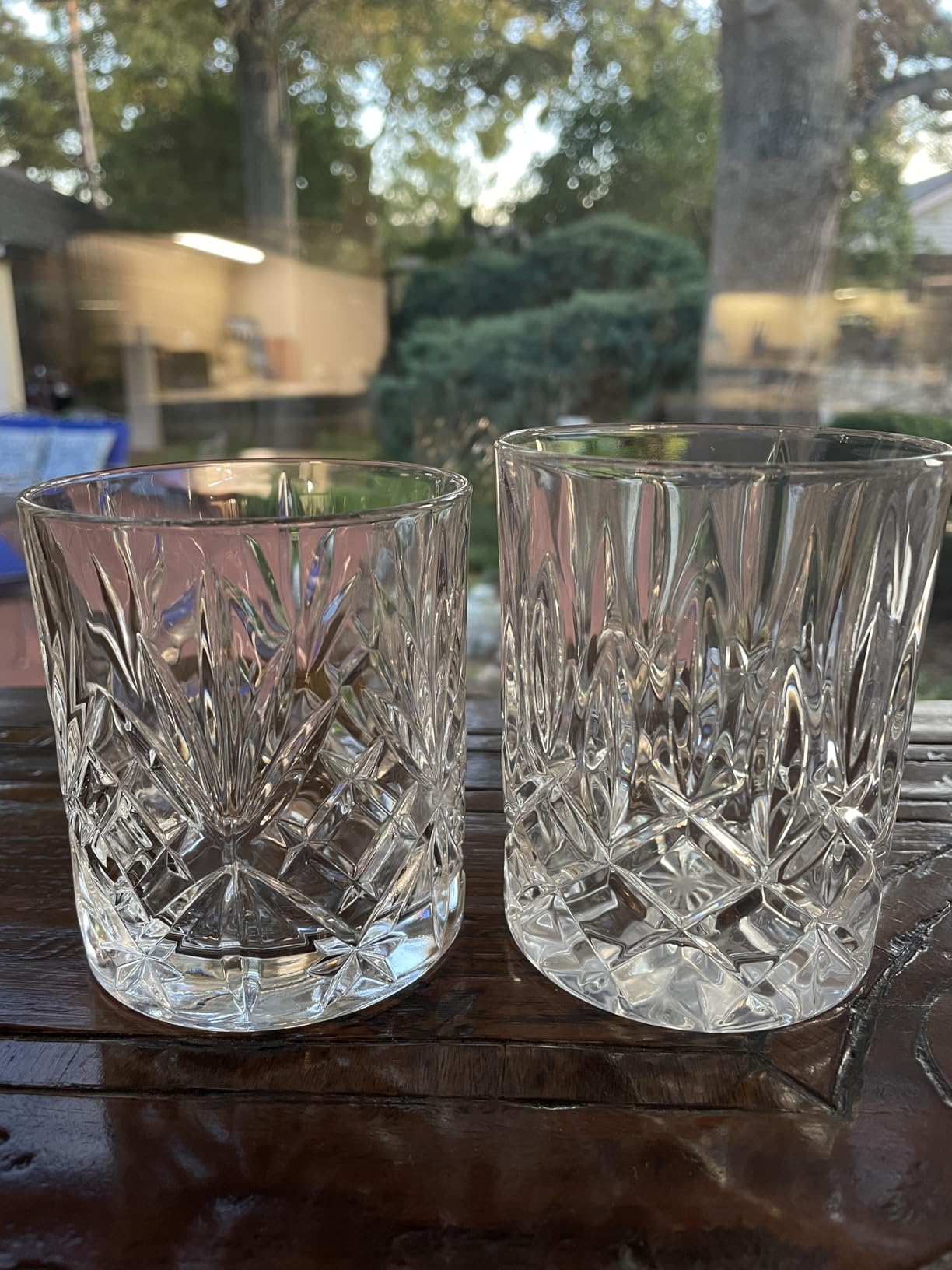 Barski Whiskey Glasses - Double Old Fashioned Rocks Glass - Set of 4 Lowball Tumbler - DOF Crystal Glass Tumblers - 10.5 oz, Made in Europe customer photo 1