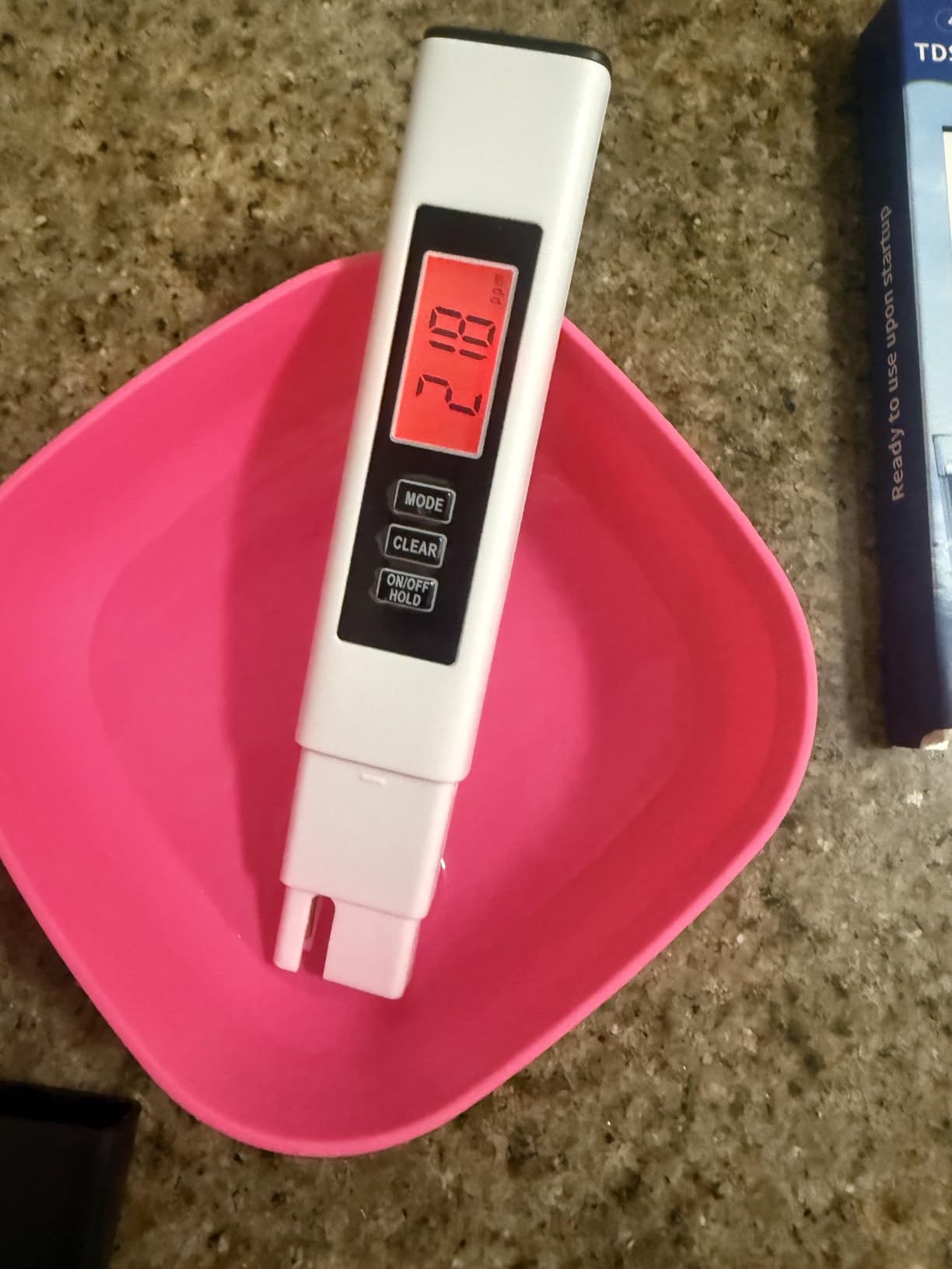 New 4 in 1 TDS Meter, TDS Meter Digital Water Tester, Accurate and Reliable, Water Tester,TDS EC and Temperature (° C/° F) Meter, 0-9990ppm,Used for Drinking Water and RO/DI Systems customer photo 2