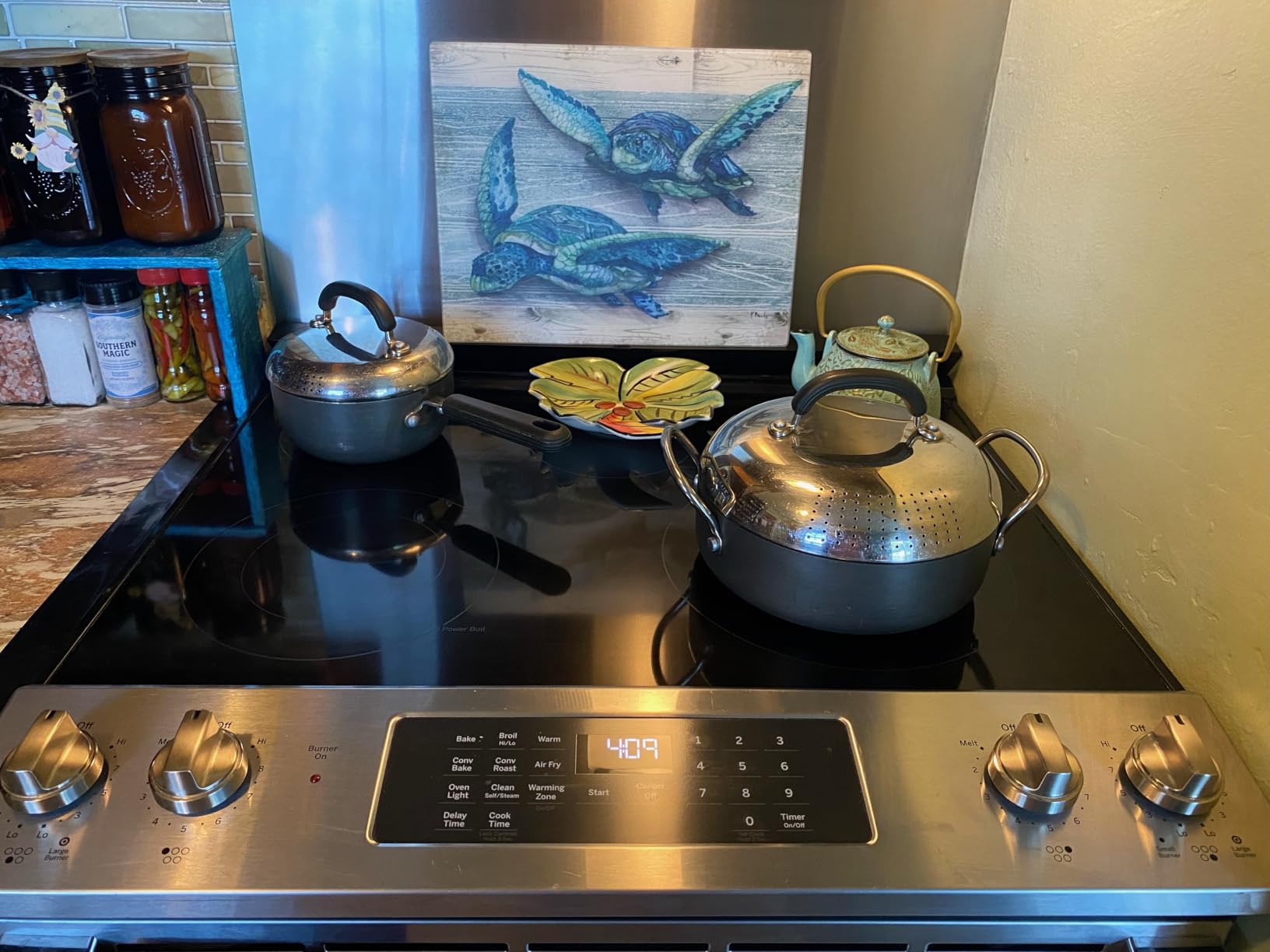 Stainless Steel Backsplash for Stove 24