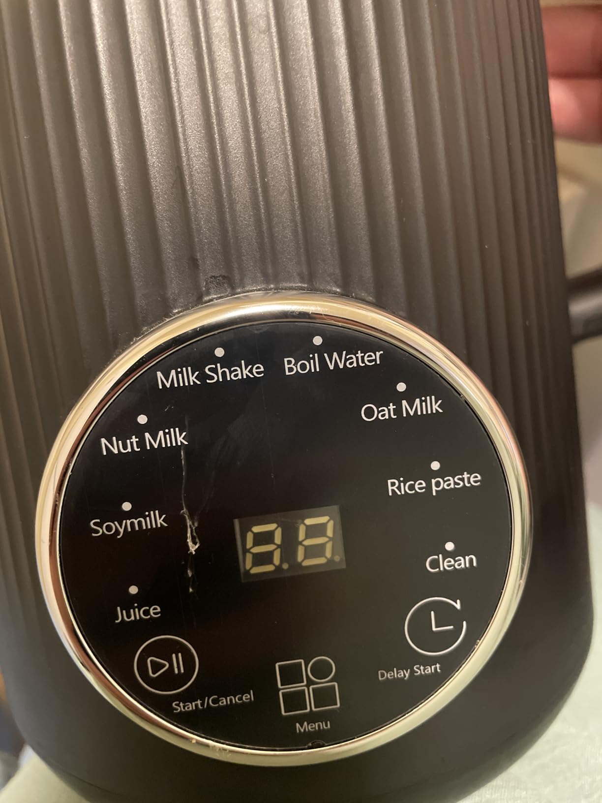 KIDISLE 32oz Automatic Nut Milk Maker Machine, Self-Cleaning & Delay Start | 8 in 1 Plant-Based Beverage Maker for Almond, Soy, Oat, Coconut & Rice Paste / No Soaking / 2H Keep Warm / Boil Water customer photo 2