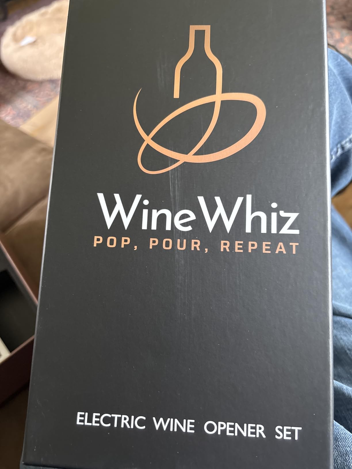 Electric Wine Aerator & Opener Set with Accessories, Rechargeable Automatic Corkscrew, Aerator, Dispenser, Foil Cutter Tool, Stopper customer photo 2