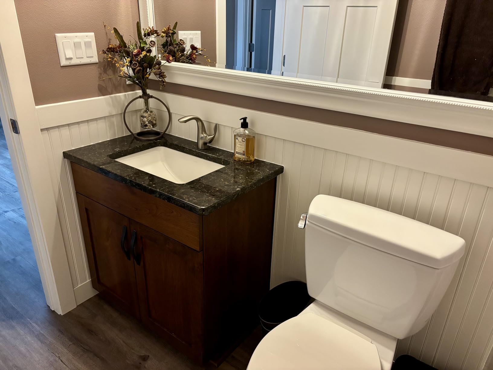 Interwood Real Wood Beadboard Wainscoting Panels - Primed Tongue and Groove Pine Solid Wood Wall Panels, 32