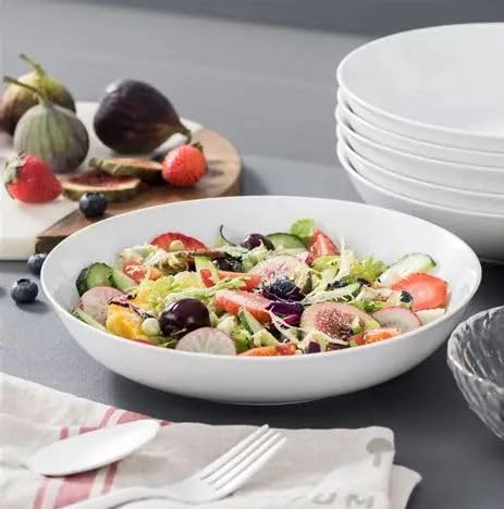 Quatish 35oz Pasta Bowls Set of 6, 8.5