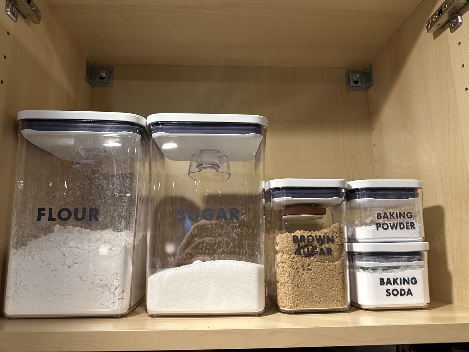 OXO Good Grips 8-Piece Prelabeled Baking POP Container Set customer photo 1