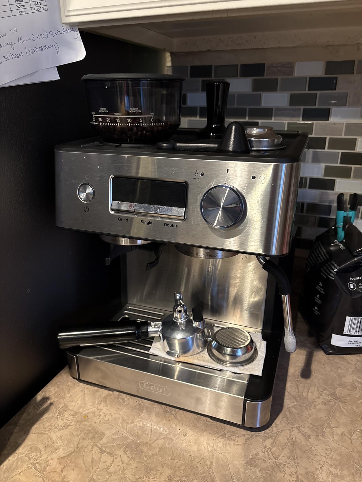 (2026 Upgrade) Gevi 20 Bar Espresso Machine with Grinder & Milk Frother, Professional Coffee Maker for Home, Cappuccino & Latte, Removable Water Tank, Steam Wand customer photo 2