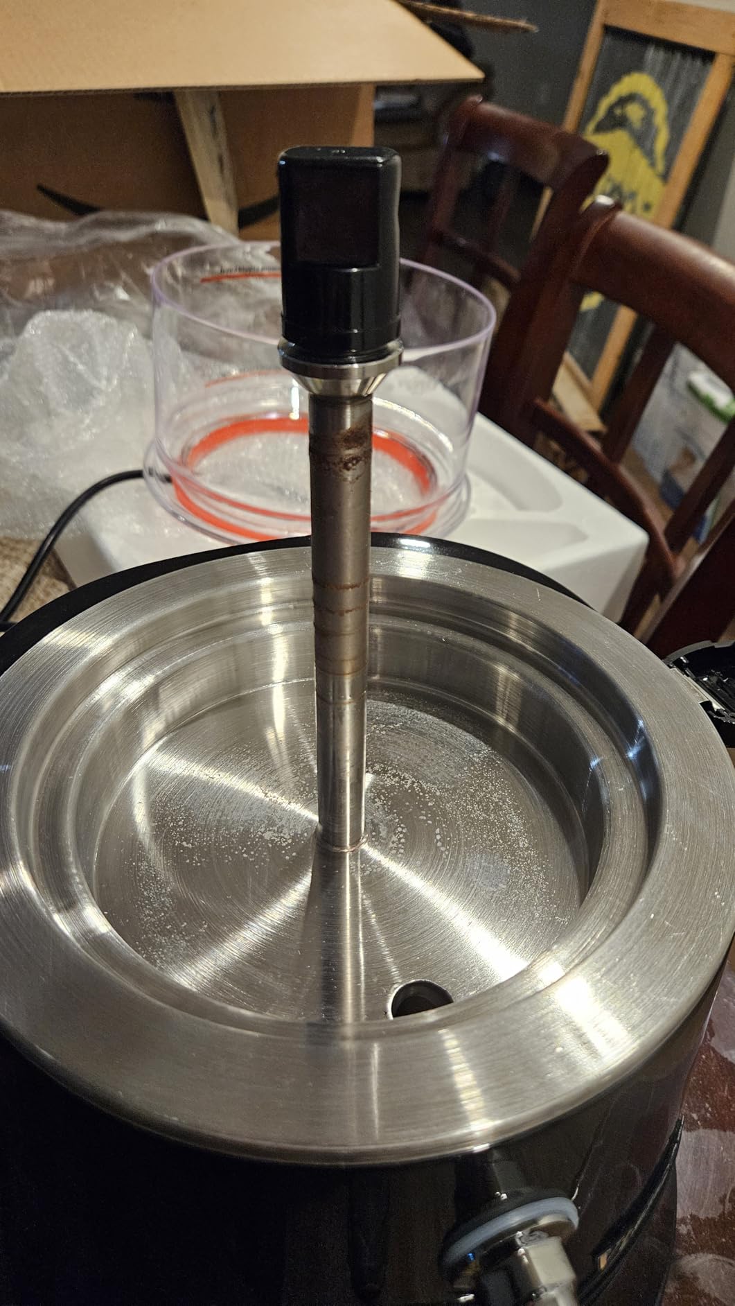 10L/2.6Gal Commercial Hot Chocolate Machine Hot Drink Dispenser, 86-194°F Intelligent Temperature Control Hot Beverage Maker for Chocolate, Cocoa, Milk, Coffee, Juice, Black customer photo 2