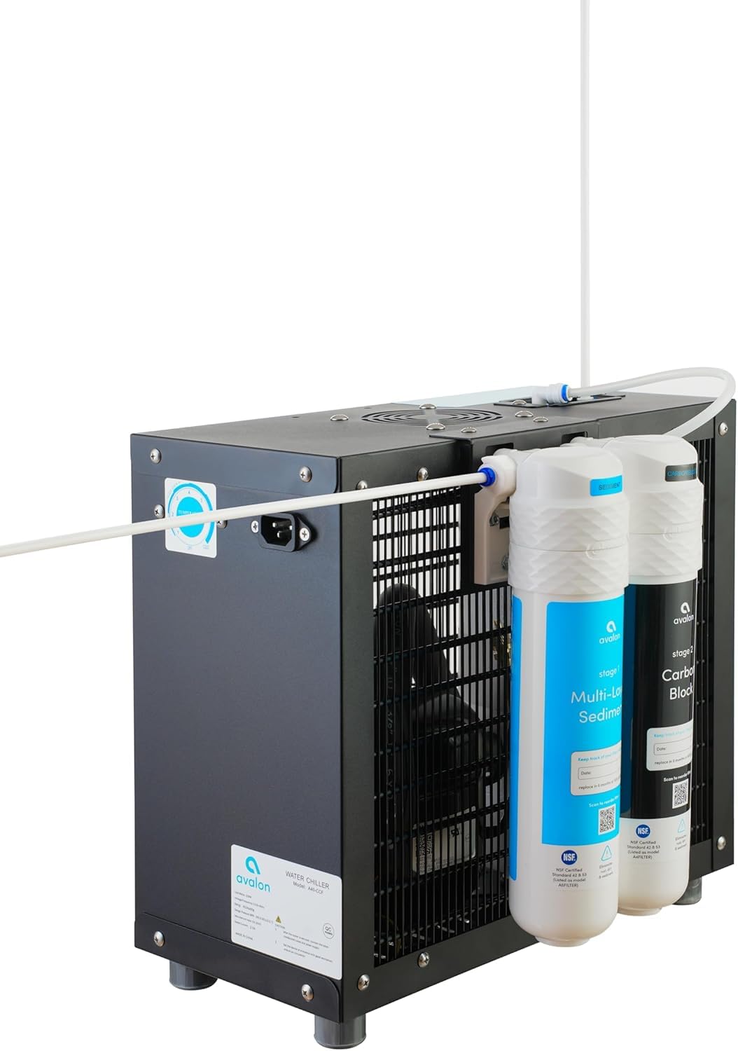 Avalon High Capacity Chiller Cooling System for Under Counter Use, Dual Filtration, NSF customer photo 2