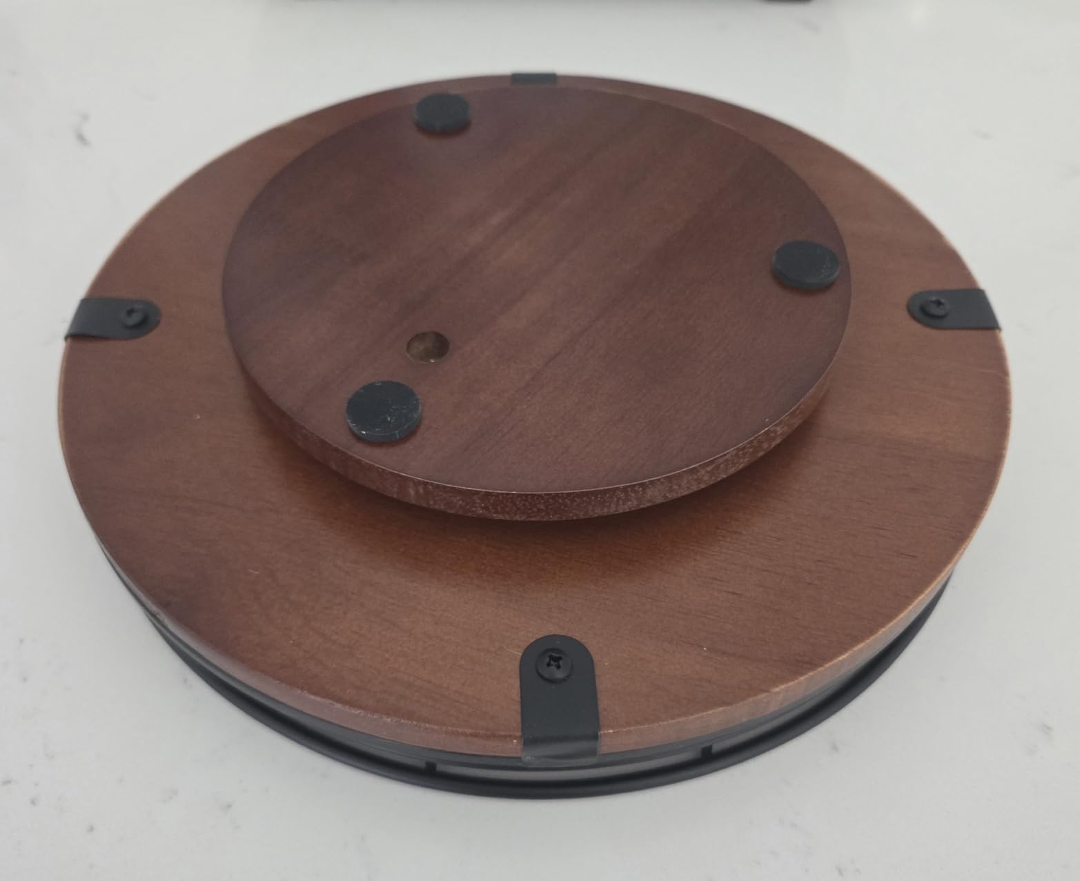 White Marble Lazy Susan Turntable for Table Top - 10
