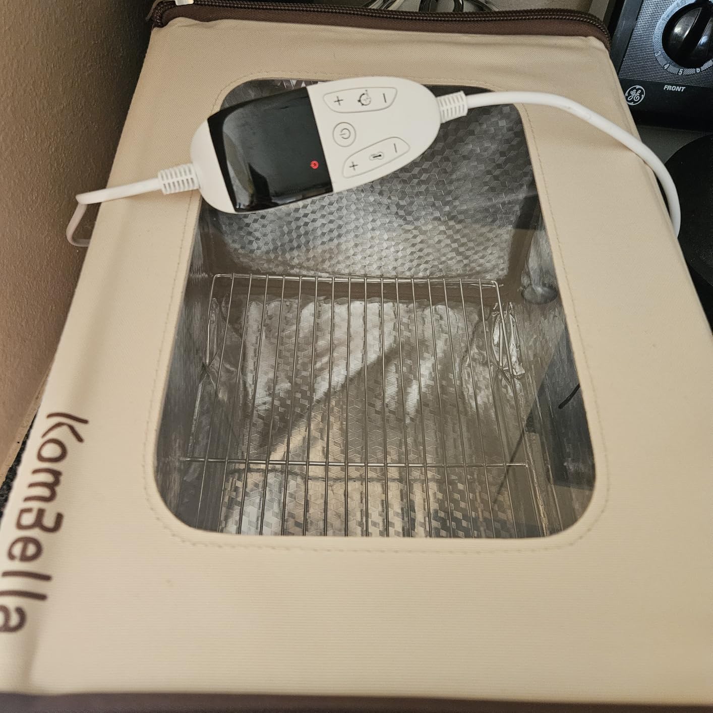 Proofing Box - Foldable Proofing Bread Box with 68-122°F Temp Control & 48H Timer customer photo 1