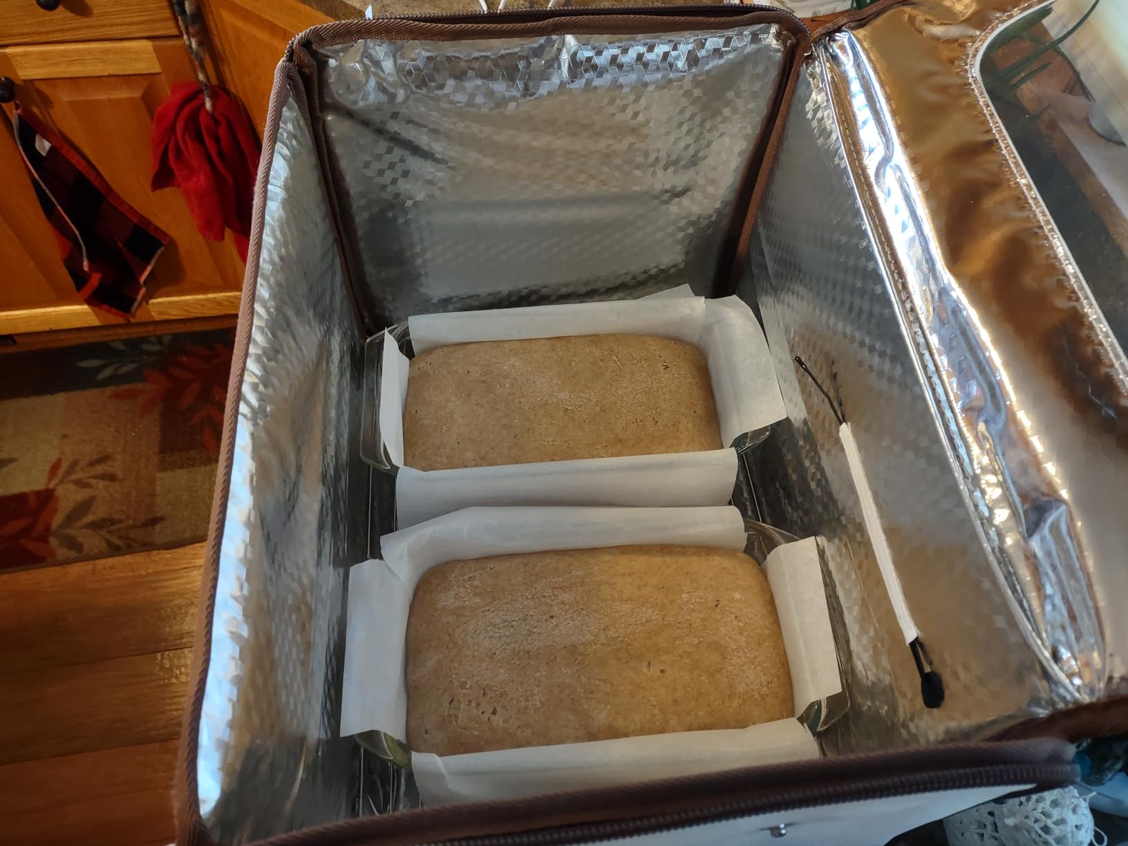 Proofing Box - Foldable Proofing Bread Box with 68-122°F Temp Control & 48H Timer customer photo 2