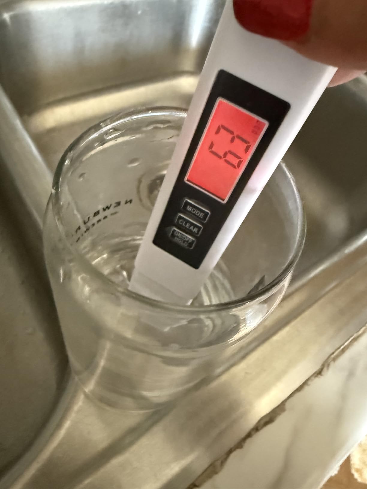 TDS Water Tester, 4 in 1 TDS Meter Digital Water Tester, Accurate and Reliable Digital TDS EC & Temp(°C,°F) Meter, 0-9990PPM Water Quality Tester for Drinking Water RO/DI System Aquarium White 6.1In customer photo 1