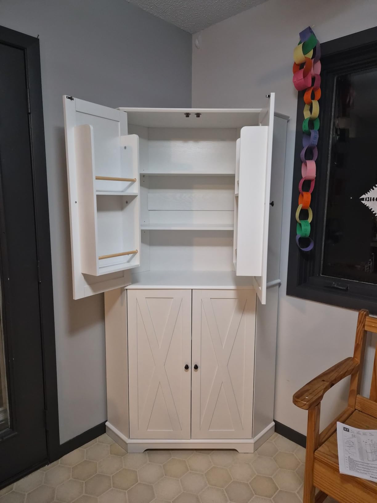 IRONCK Corner Cabinet, 72