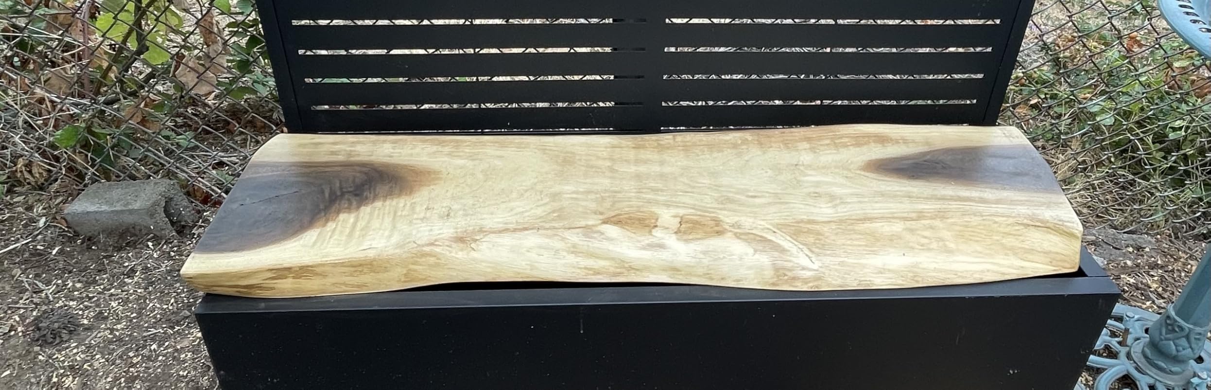 Natural Bamboo Table Top 60x30 Inch, 1.375
