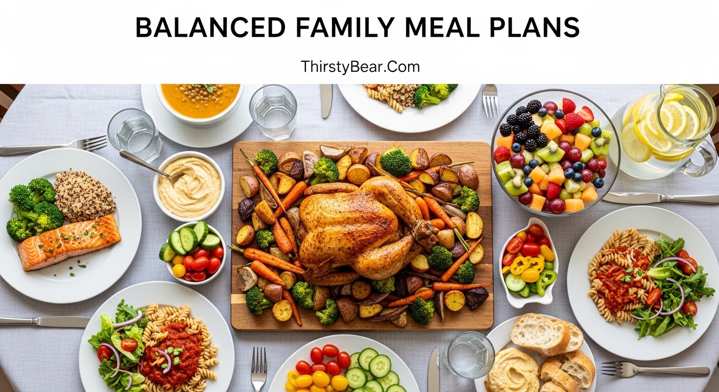 BALANCED FAMILY MEAL PLANS
