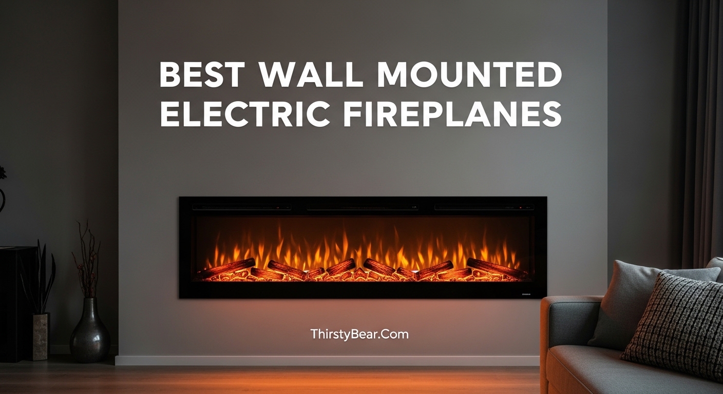 BEST WALL MOUNTED ELECTRIC FIREPLACES