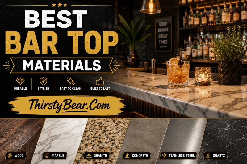 Best Bar Top Materials