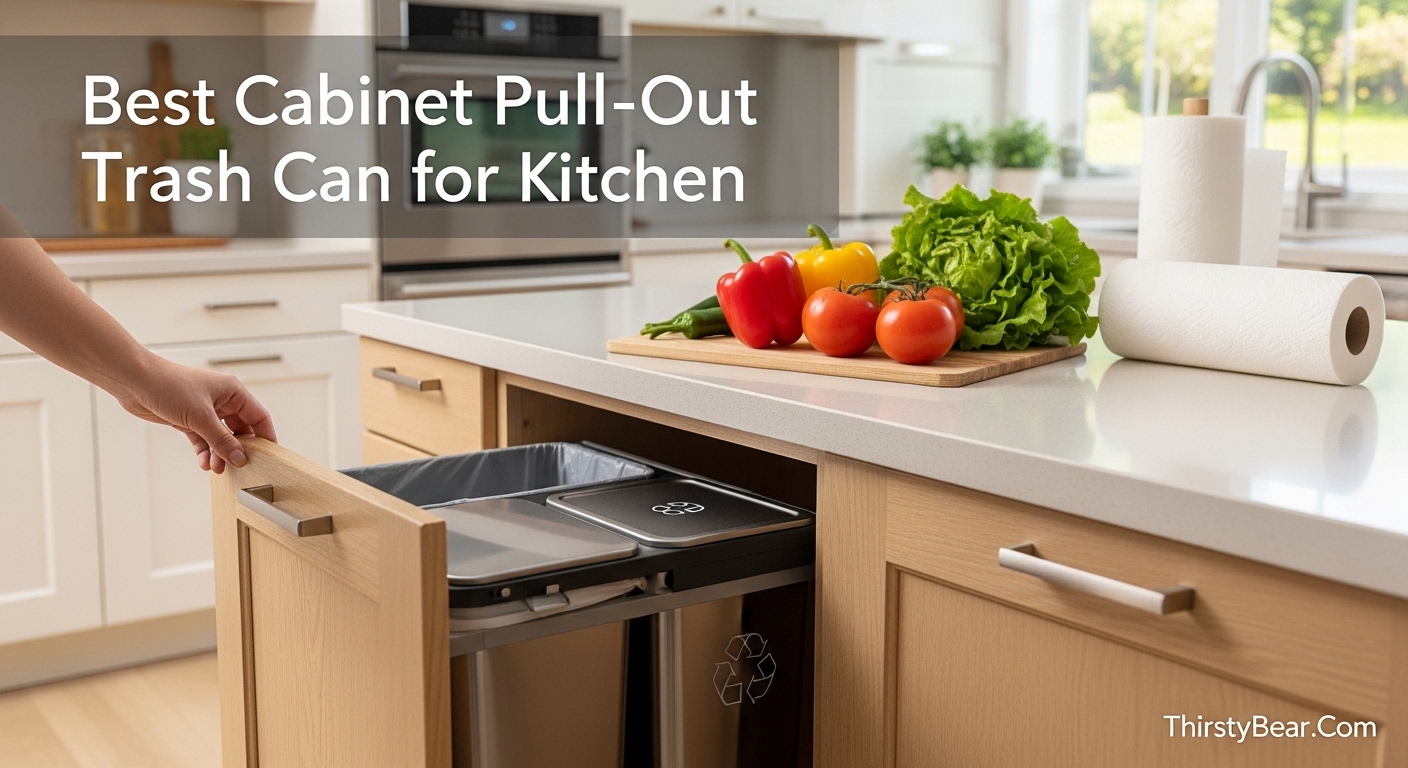 Best Cabinet Pull-Out Trash Can for Kitchen